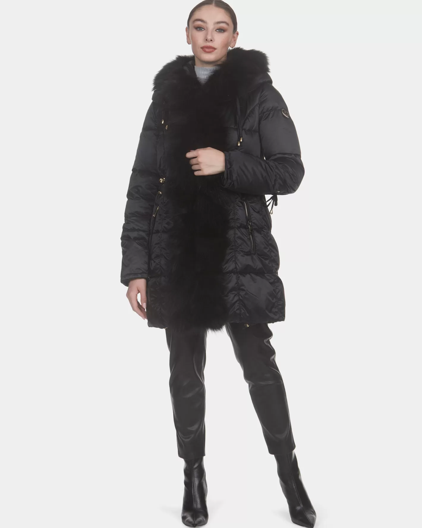 Women GORSKI Montreal Après-Ski Jacket With Toscana Shearling Lamb Tuxedo