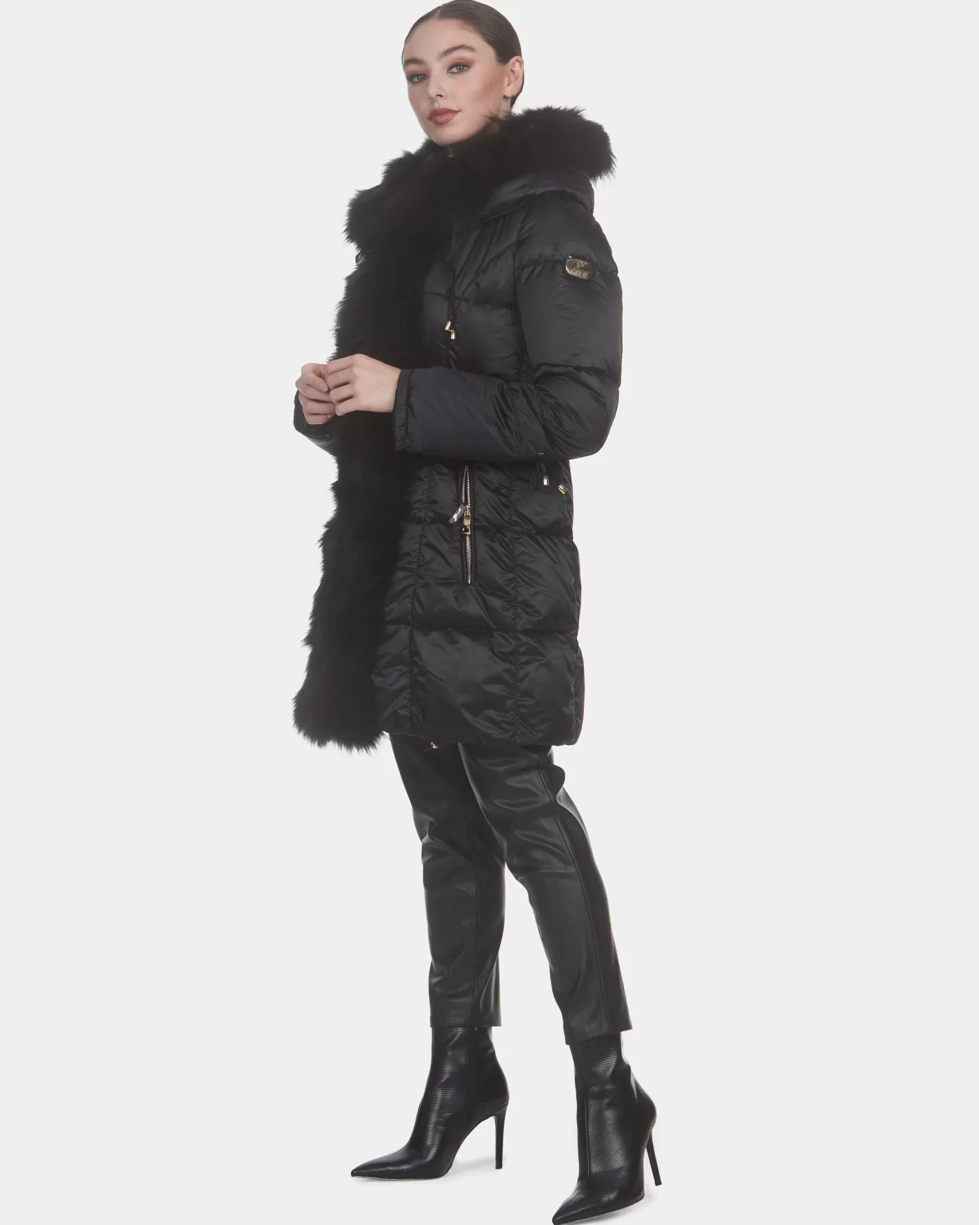 Women GORSKI Montreal Après-Ski Jacket With Toscana Shearling Lamb Tuxedo