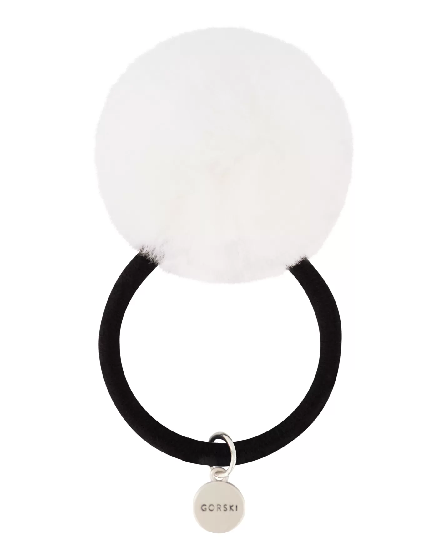 Women GORSKI Montreal HAIR ELASTIC WITH SHEARLING LAMB POMPOM