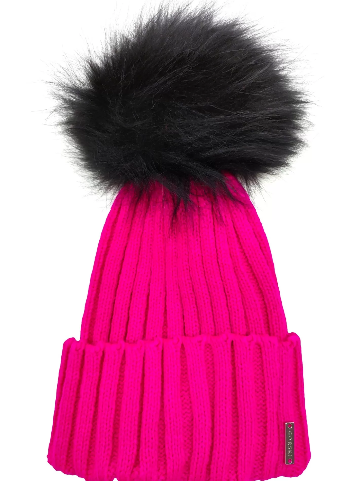 Women GORSKI Montreal Knit Hat With Select Lamb Pompom