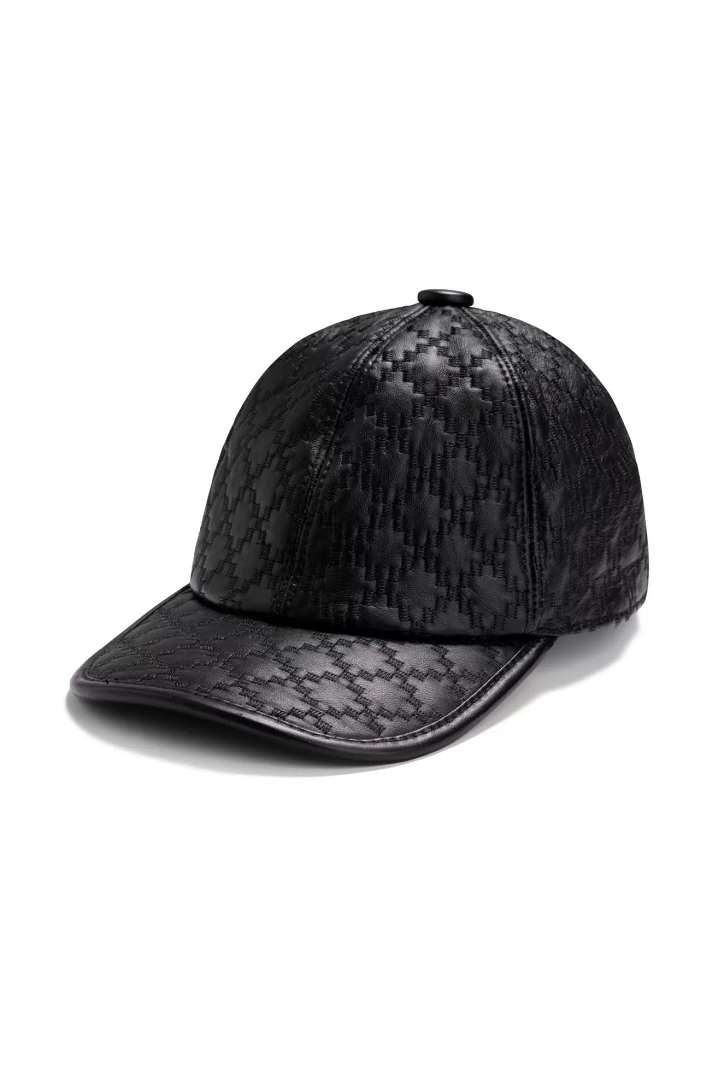 Women GORSKI Montreal Leather Baseball Hat