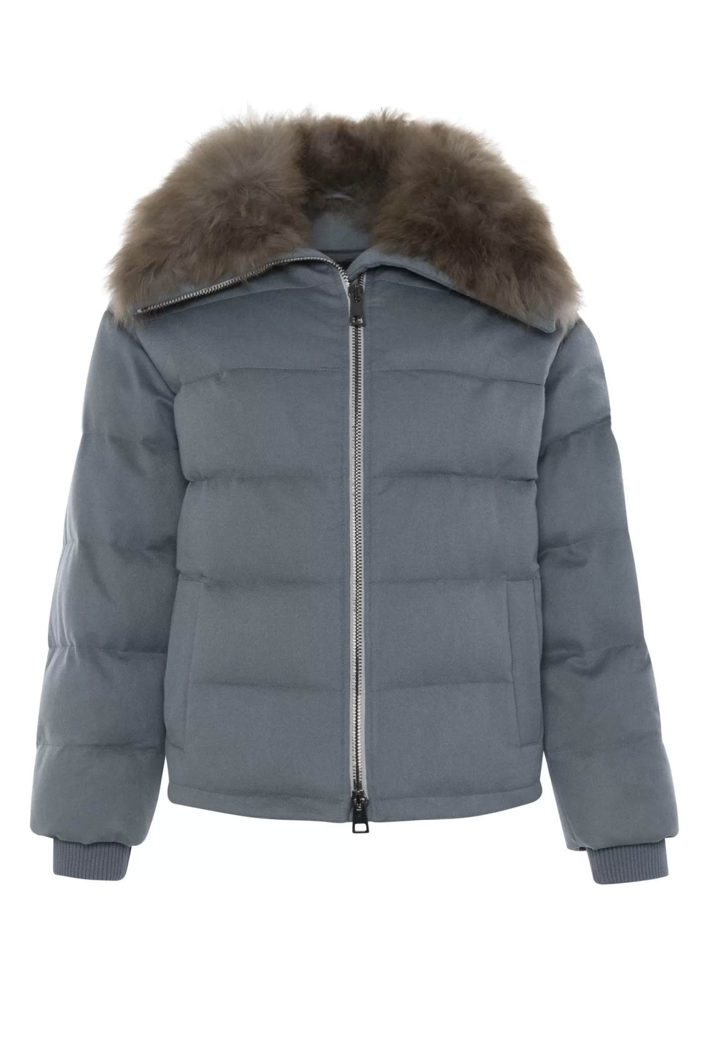 Women GORSKI Montreal Loro Piana Cashmere Down Jacket With Select Cashmere Goat Collar