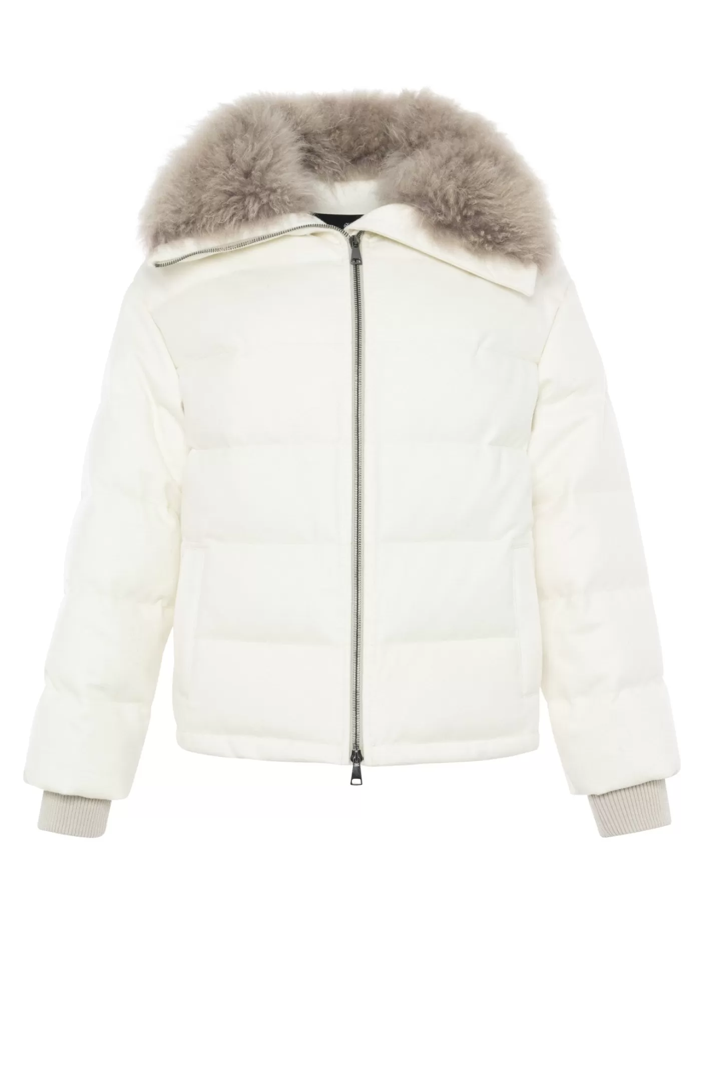 Women GORSKI Montreal Loro Piana Cashmere Down Jacket With Select Cashmere Goat Collar