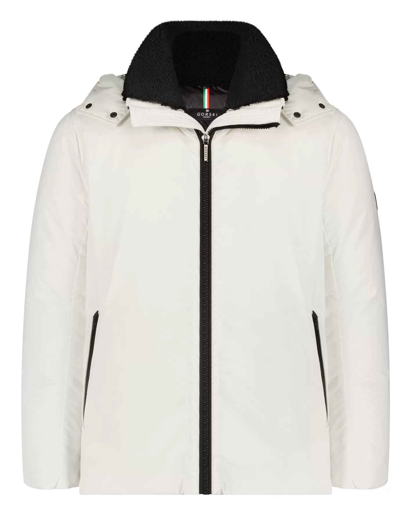 GORSKI Montreal Men's Après-Ski Parka With Detachable Shearling Lamb Trim