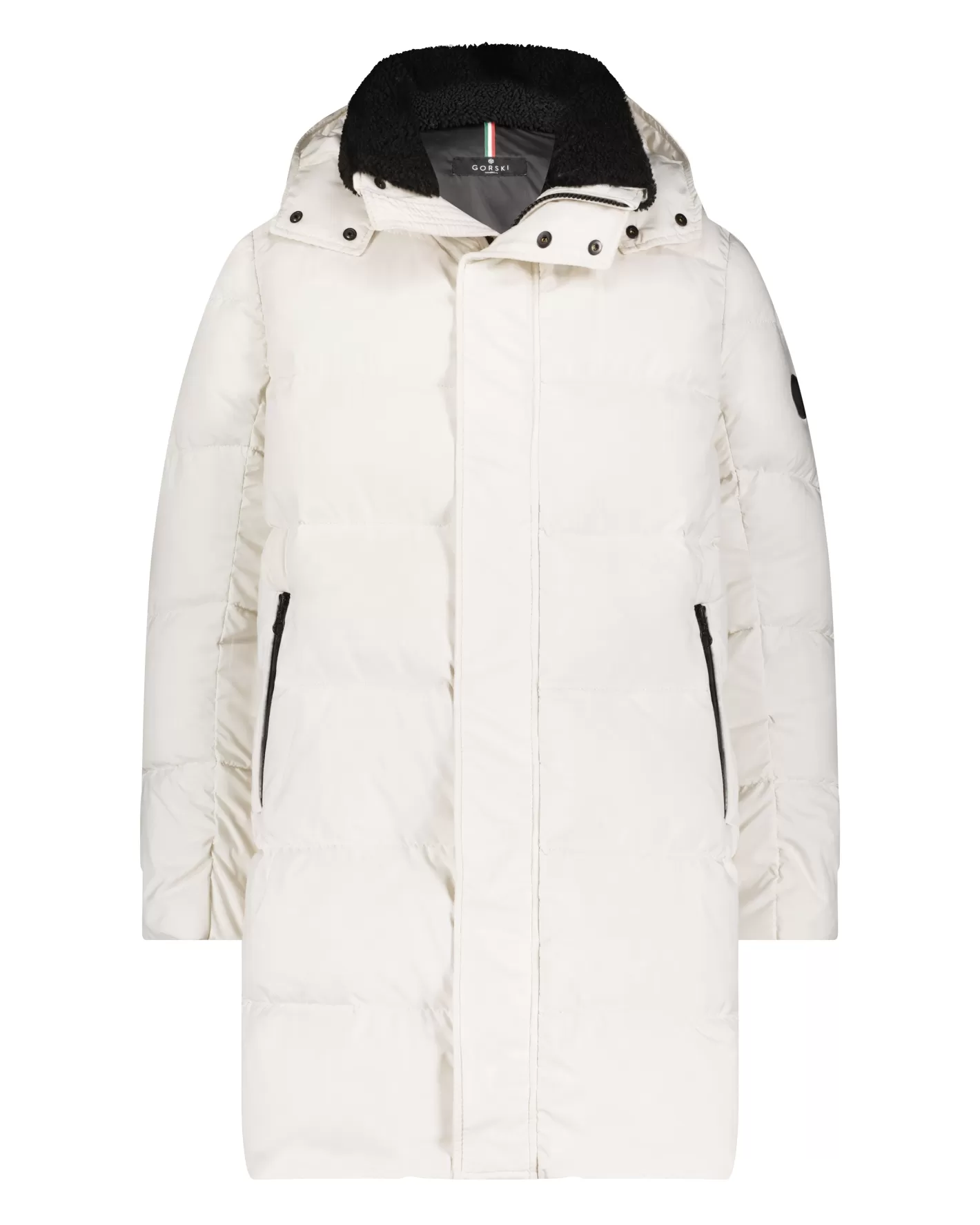 GORSKI Montreal Men's Après-Ski Parka With Detachable Shearling Lamb Trim