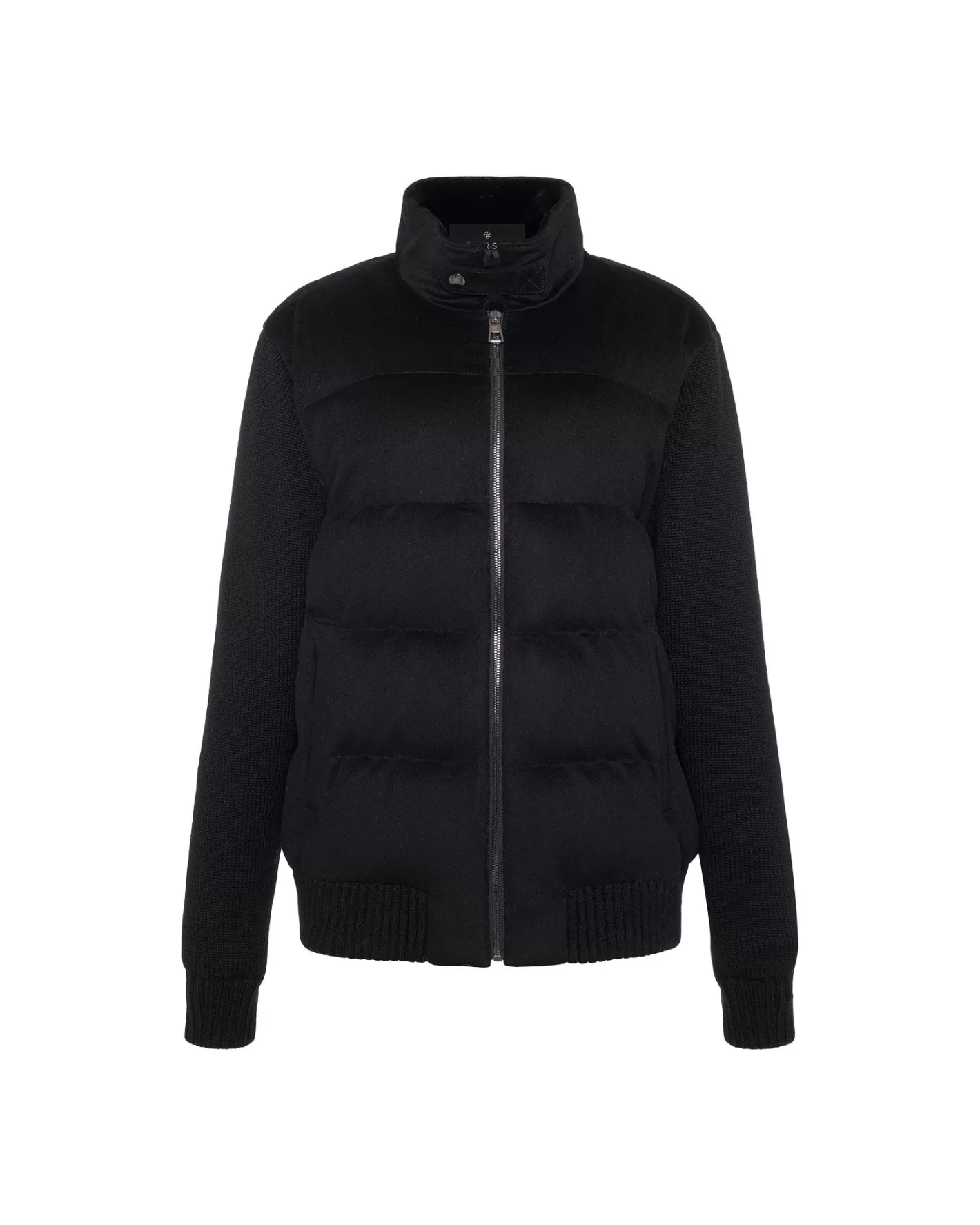 GORSKI Montreal Men's Loro Piana Cashmere & Wool Jacket With Select Shearling Lamb Collar