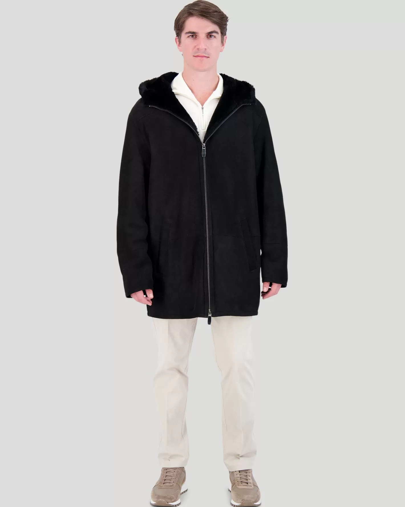 GORSKI Montreal Men's Shearling Lamb Parka