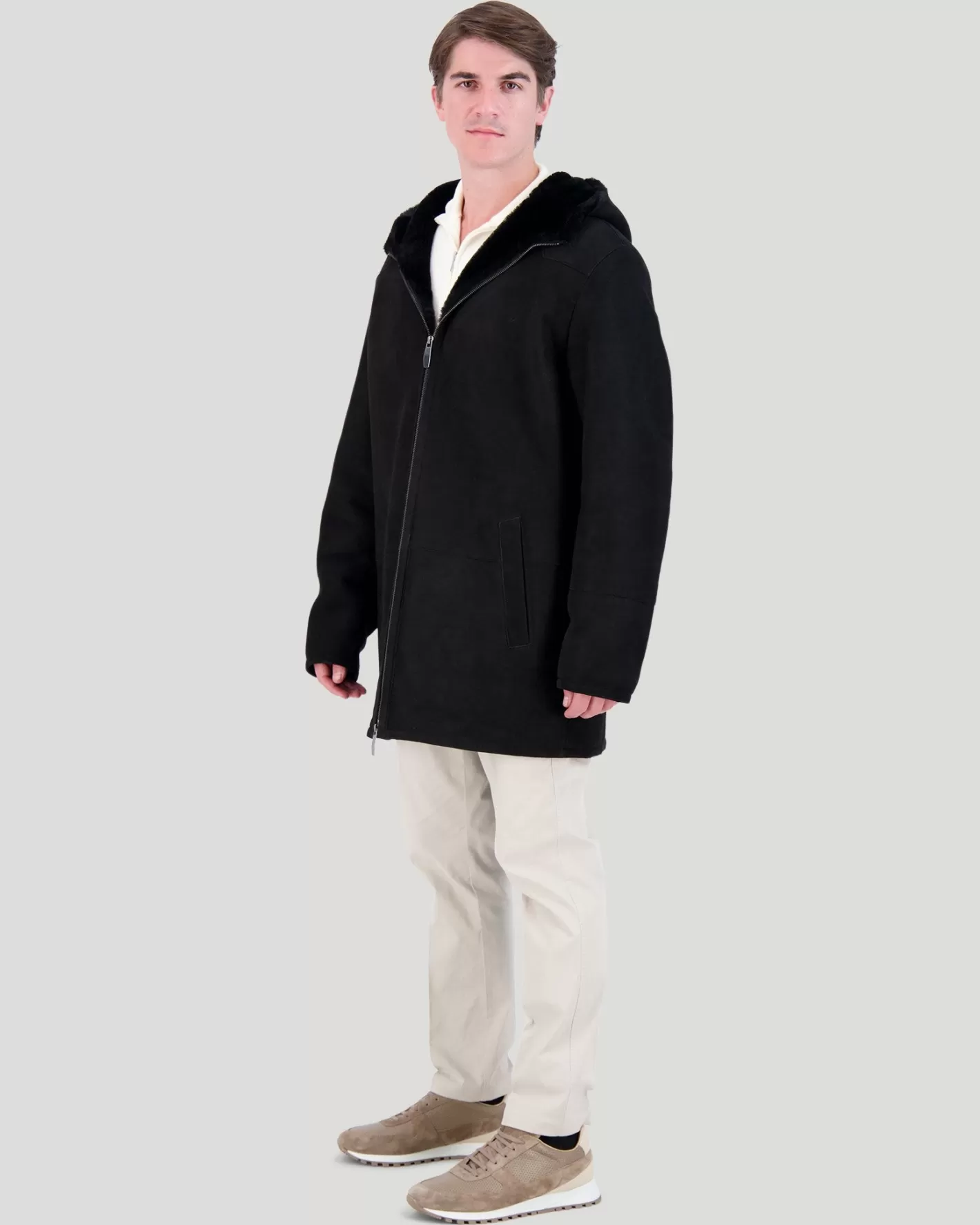 GORSKI Montreal Men's Shearling Lamb Parka