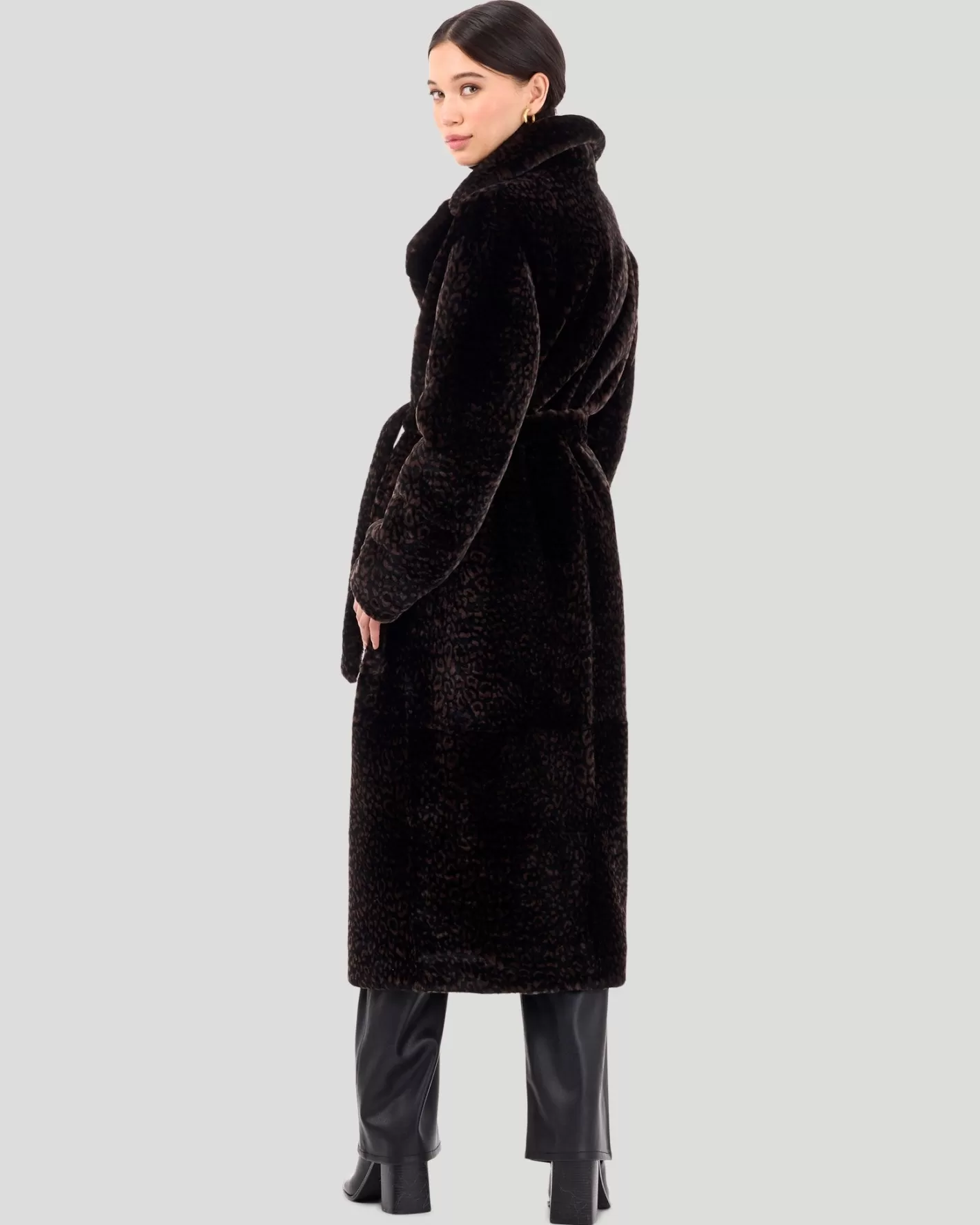 Women GORSKI Montreal Reversible Select Shearling Lamb Coat