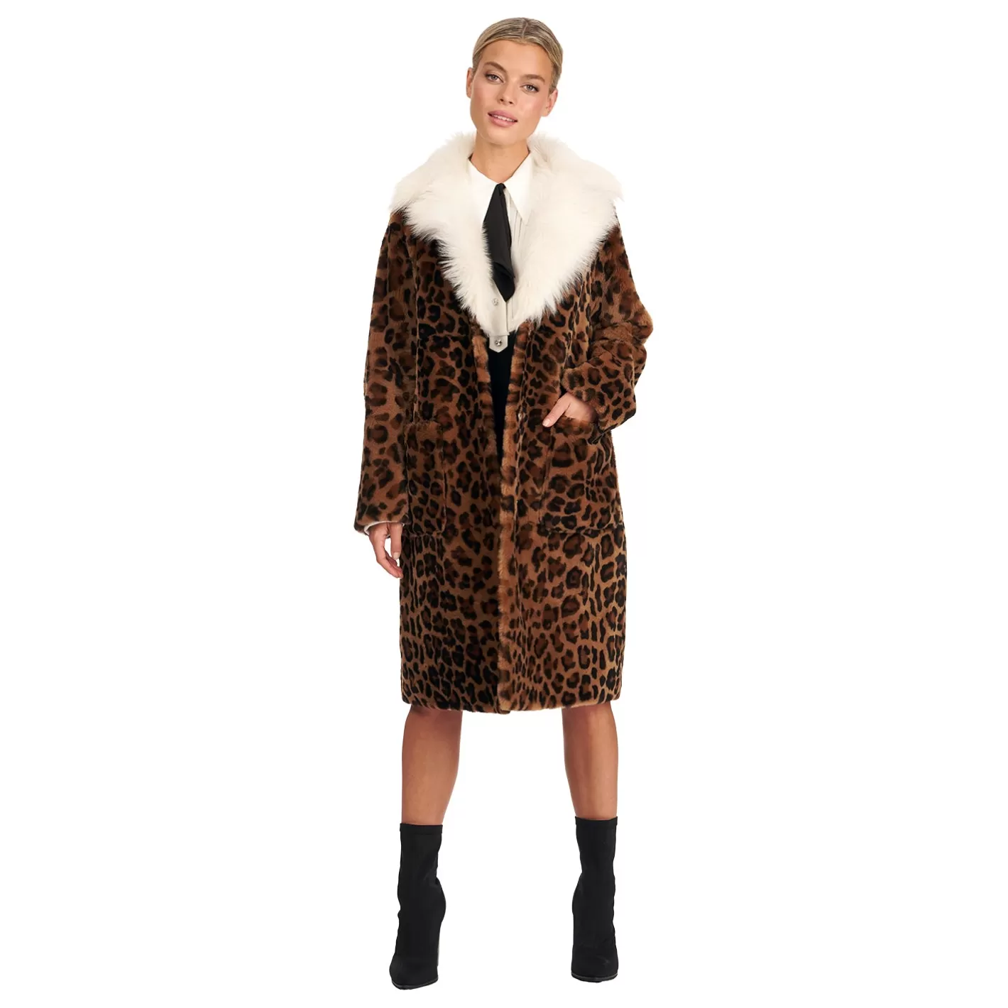 Women GORSKI Montreal Reversible Shearling Lamb Coat