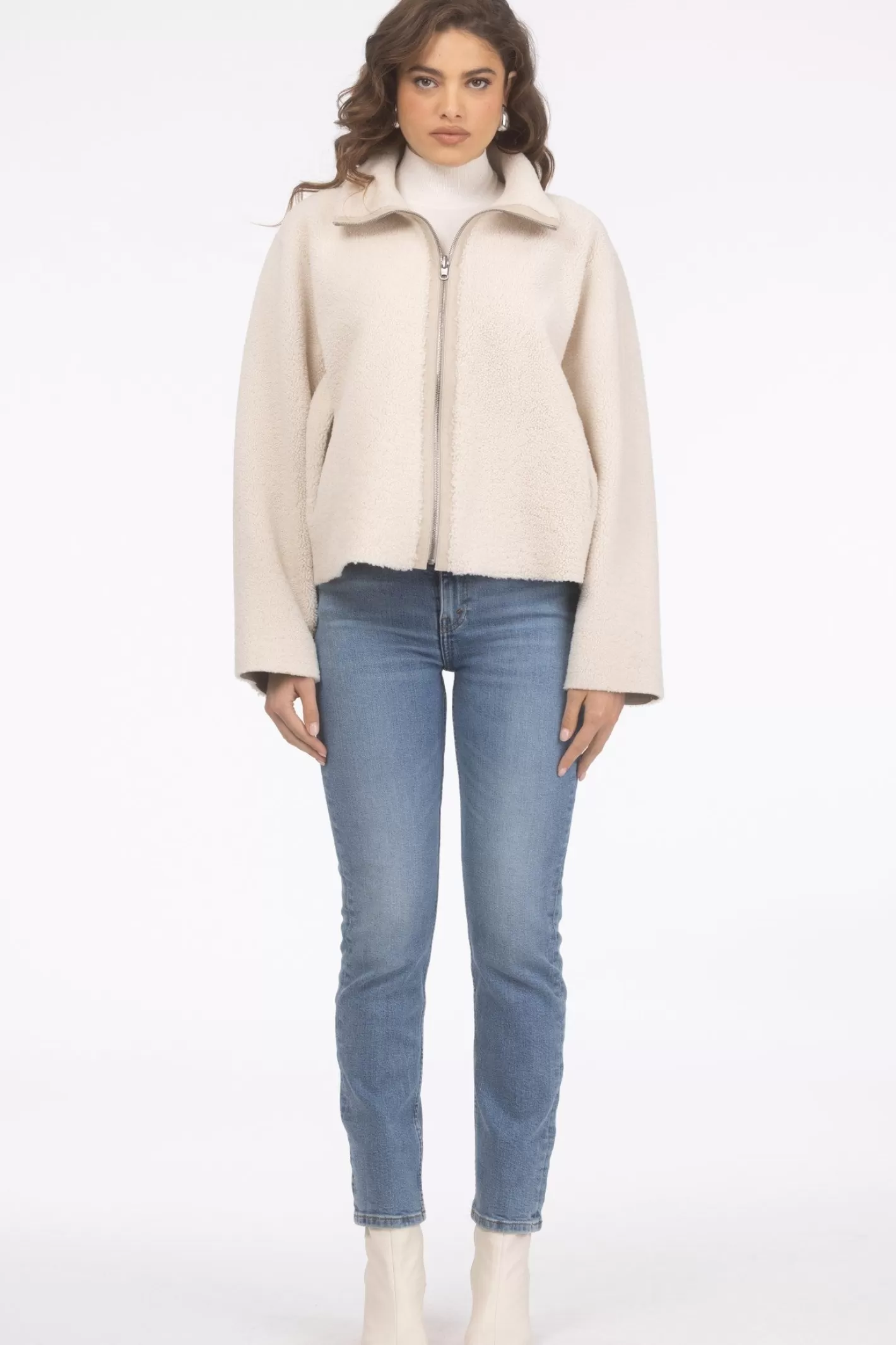 Women GORSKI Montreal Reversible Shearling Lamb Jacket