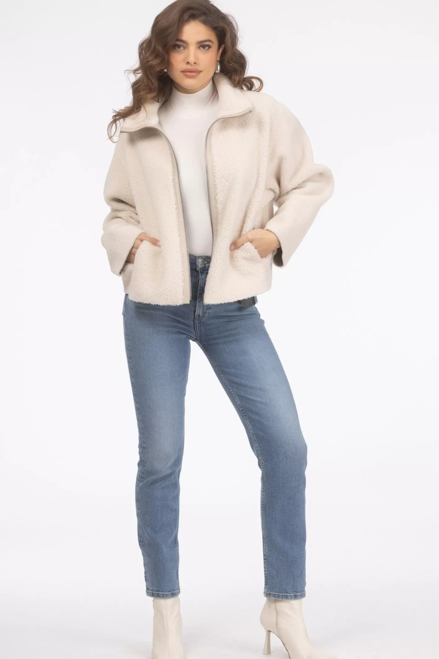 Women GORSKI Montreal Reversible Shearling Lamb Jacket