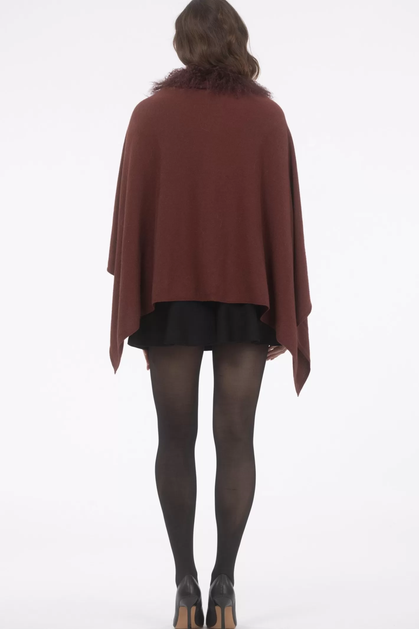 Women GORSKI Montreal Select Cashmere And Merino Wool Blend Stole With Select Mongolian Lamb Trim