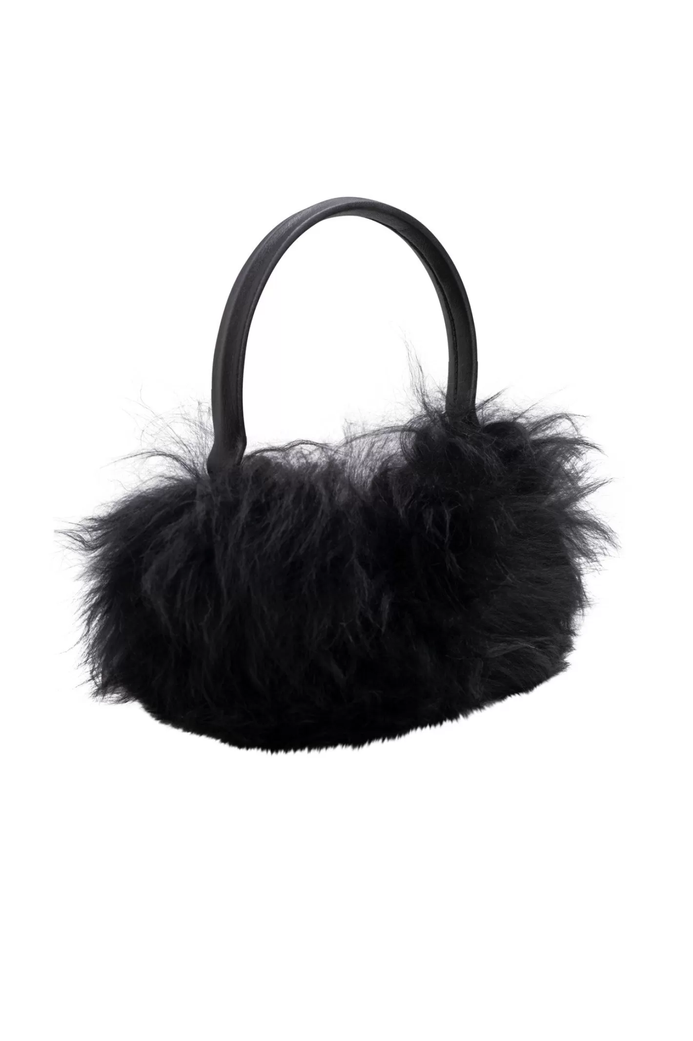 Women GORSKI Montreal Select Lamb Earmuffs With Leather Frame