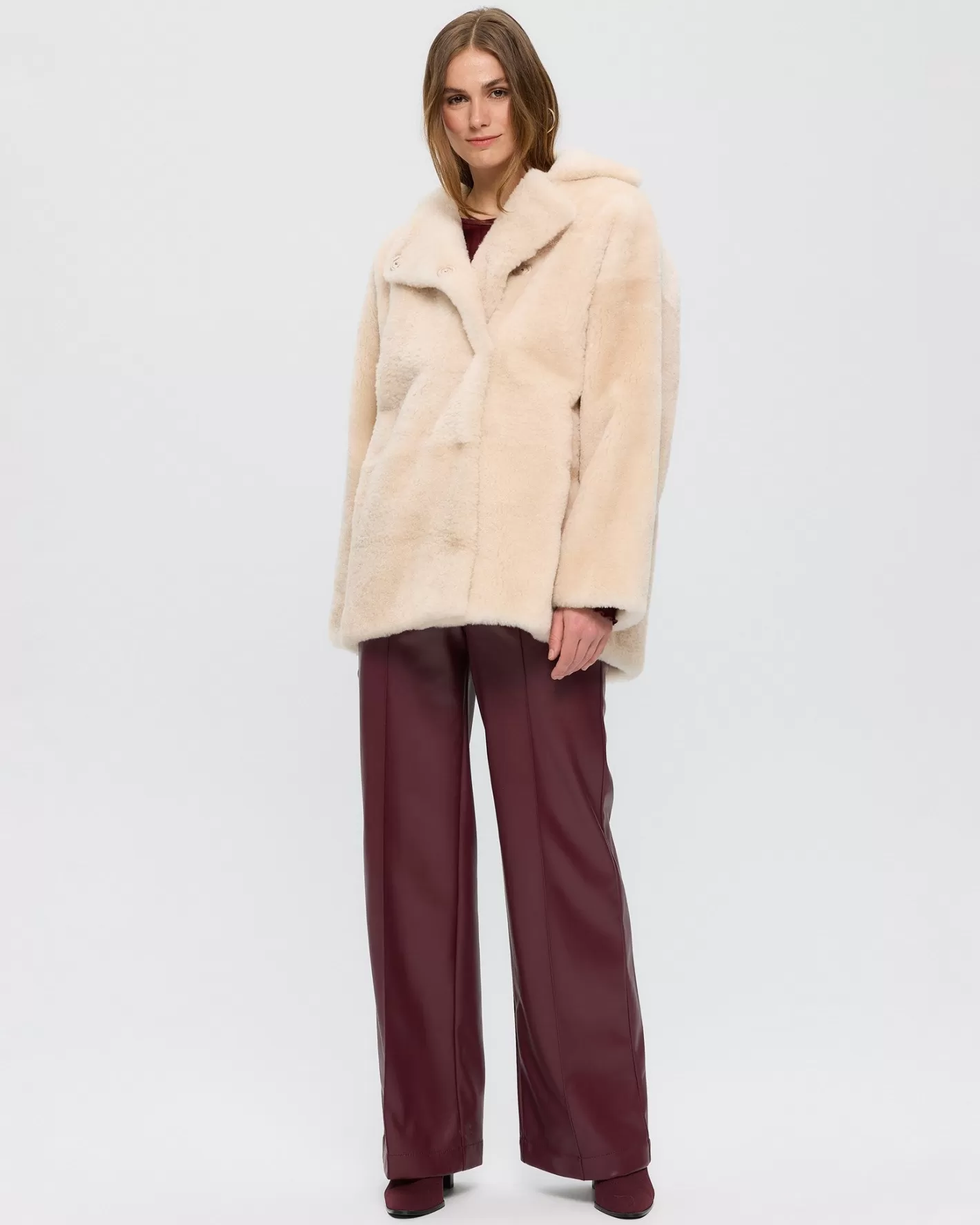 Women GORSKI Montreal SHEARED CASHMERE GOAT JACKET